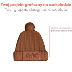 Czekoladowy Kształt Choco4Mat Domek Z Piernika / Wielokolorowy S0314/DOMEKZPIERNIKA/XM