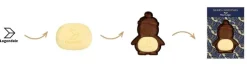Czekoladowy Kształt Choco4Mat Pingwin / Wielokolorowy S0314/PINGWIN/XM