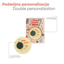 Czekoladowy Kształt Choco4Mat Koło Print / Wielokolorowy S0314P/KOŁO/XM