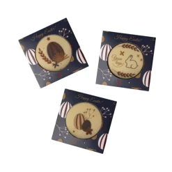 Czekoladowy medal z nadrukiem Choco Font / Wielokolorwy S0418B