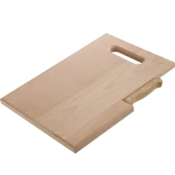 Deska kuchenna drewniana z nożem LIZZANO / Brązowy 338801