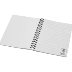 Desk-Mate® kolorowy kołonotatnik A6 z materiałów z recyklingu / Kość słoniowa 21018802