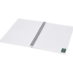 Desk-Mate® kołozeszyt A5 z zadrukowaną tylną okładką / Czarny 21291903