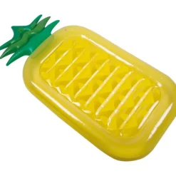 Dmuchany materac - ananas TEKLA / żółty 5525608