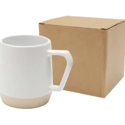 Dolce kubek ceramiczny o pojemności 300 ml z matowym wykończeniem / Biały 10085501