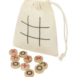 Drewniana gra w kółko i krzyżyk Whorl  / Piasek pustyni 10461106