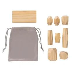 Drewniana gra zręcznościowa w pokrowcu Ukiyo Crios / Brązowy P940.299