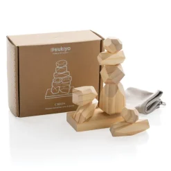 Drewniana gra zręcznościowa w pokrowcu Ukiyo Crios / Brązowy P940.299