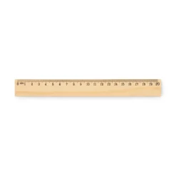 Drewniana linijka 20 cm / Drewna MO2917-40