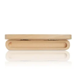 Drewniane etui na 1 długopis / Wooxe / Light Brown IP40002738