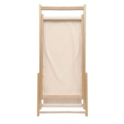 Drewniane krzesło plażowe / Beżowy MO6503-13