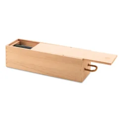 Drewniane pudełko na wino / Drewna MO9413-40