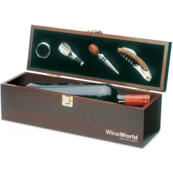 Drewniane pudełko na wino / Drewna KC2690-40