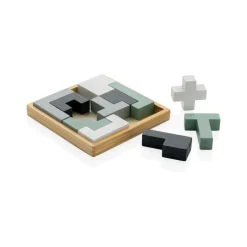Drewniane puzzle Cree / Brązowy P940.289