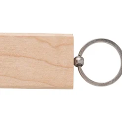Drewniany brelok do kluczy / Drewno V0550-17