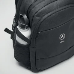 600D RPET plecak na laptop / Czarny MO2047-03