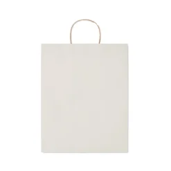 Duża papierowa torba / Biały MO6174-06