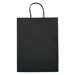 Duża Papierowa Torba Eco 120g/m² / Czarny LT91718-N0002