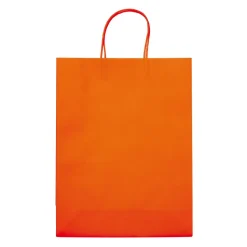Duża Papierowa Torba Eco 120g/m² / Pomarańczowy LT91718-N0026