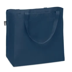Duża torba na zakupy 600D RPET / Granatowy MO6134-04