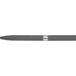 Długopis aluminiowy żelowy HUELVA / Ciemnoszary 374277