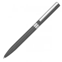 Długopis aluminiowy żelowy HUELVA / Ciemnoszary 374277