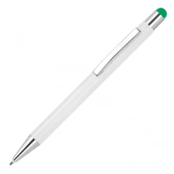 Długopis aluminiowy touch pen soft touch JEAN / Zielony 1323809