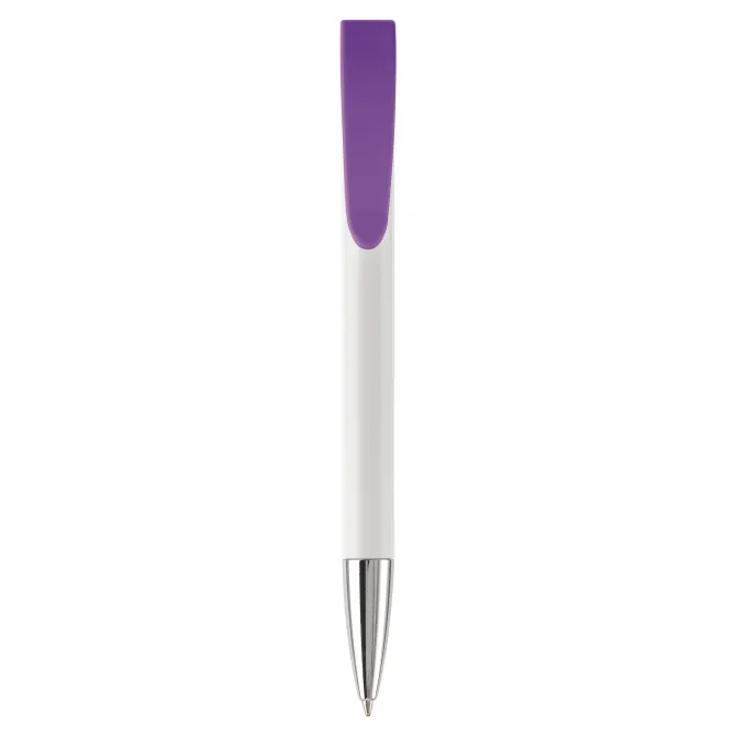 Długopis Apollo / Biały / purpurowy LT87107-N0172