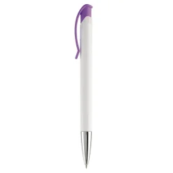 Długopis Apollo / Biały / purpurowy LT87107-N0172