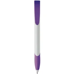 Długopis Apollo (kolor nietransparentny) / Biały / purpurowy LT87100-N0172