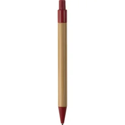 Długopis bambusowo-słomkowy / Ciemnoczerwony LT87284-N0020