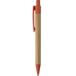 Długopis bambusowo-słomkowy / Pomarańczowy LT87284-N0026