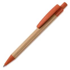 Długopis bambusowo-słomkowy / Pomarańczowy LT87284-N0026