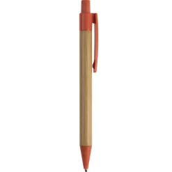 Długopis bambusowo-słomkowy / Pomarańczowy LT87284-N0026
