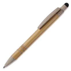 Długopis bambusowo-słomkowy Stylus / Beżowy / czarny LT87282-N5502