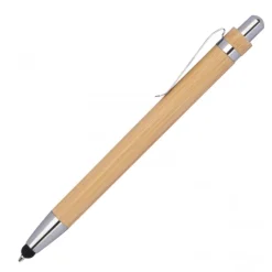 Długopis bambusowy touch pen GIOVANNA / Beżowy 1323913