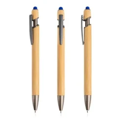 Długopis bambusowy z touchpenem / Boouchllor / Royal blue IP13152364