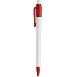Długopis Baron Colour nieprzezroczysty / Biały / czerwony LT80900-N0121