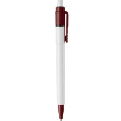 Długopis Baron Colour nieprzezroczysty / Biały / bordowy LT80900-N0119
