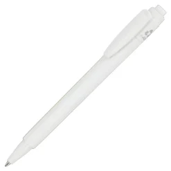 Długopis Baron 03 Recycled nieprzezroczysty / Biały LT80928-N0001