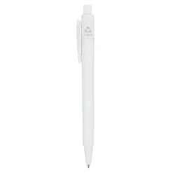 Długopis Baron 03 Recycled nieprzezroczysty / Biały LT80928-N0001