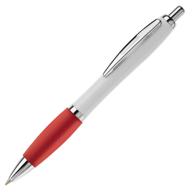 Długopis biały Hawaï / Biały / czerwony LT80432-N0121
