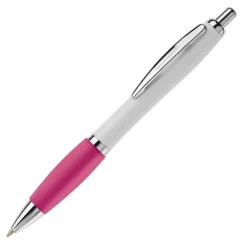 Długopis biały Hawaï / Biały / różowy LT80432-N0176