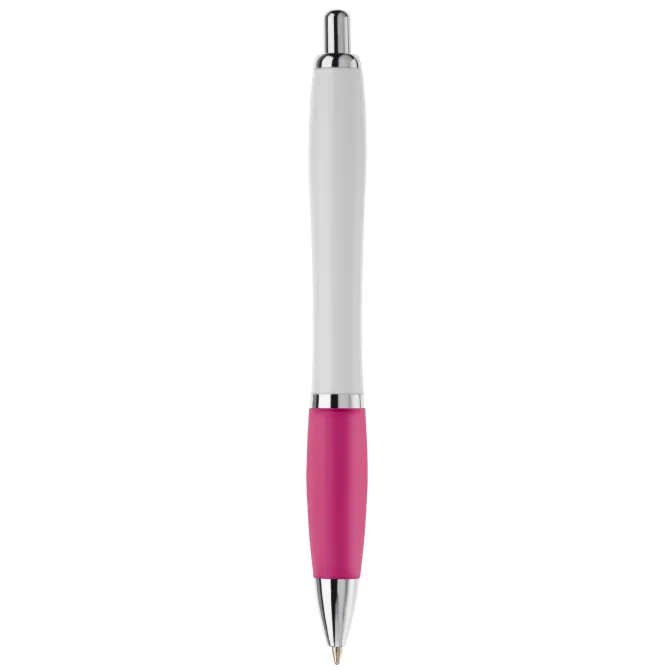 Długopis biały Hawaï / Biały / różowy LT80432-N0176