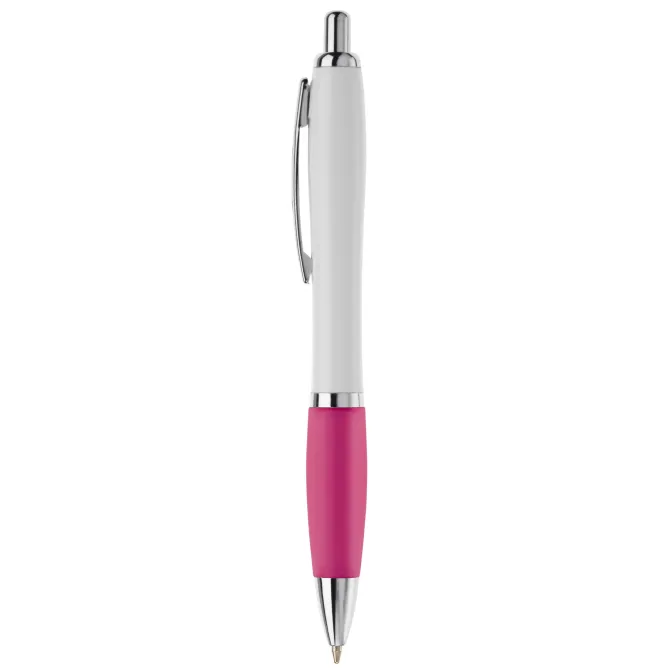 Długopis biały Hawaï / Biały / różowy LT80432-N0176