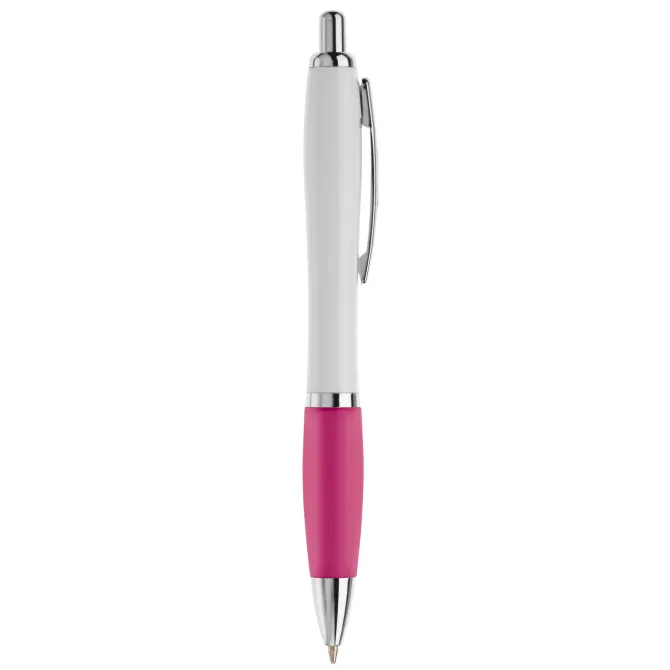 Długopis biały Hawaï / Biały / różowy LT80432-N0176