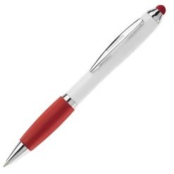 Długopis biały Hawaï stylus / Biały / czerwony LT80433-N0121