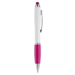 Długopis biały Hawaï stylus / Biały / różowy LT80433-N0176
