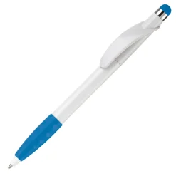 Długopis Cosmo Stylus Grip / Biały / jasnoniebieski LT87695-N0112