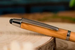 Długopis drewniany touch pen ERFURT / Beżowy 149713